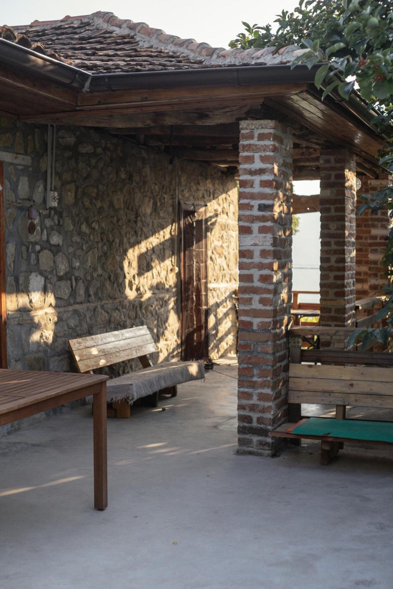 The House In The Village Pellumbas Exteriör bild